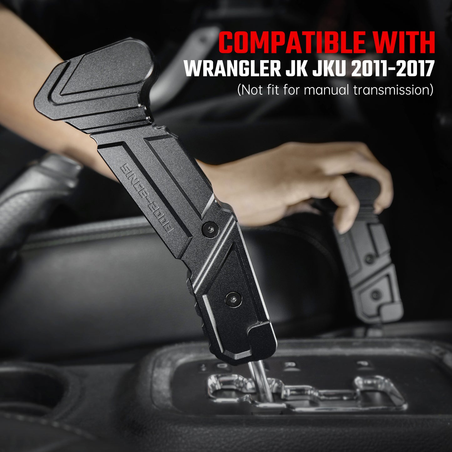 OMU Genesis Series Gear Lever Shifter Knob For J EEP Wrangler 2011-2017 JK -Not Fit For Manual Transmission