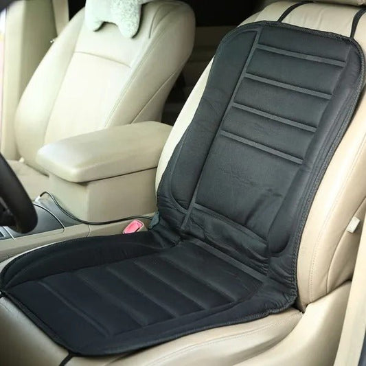 Deluxe 12V Heated Car Seat Cushion with Precision Temperature Control - The Vibe Haven