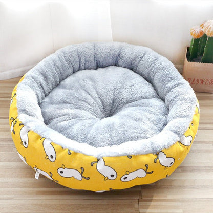 Dog And Cat Litter Padded With Round Cotton - The Vibe Haven