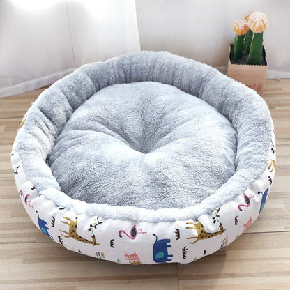 Dog And Cat Litter Padded With Round Cotton - The Vibe Haven