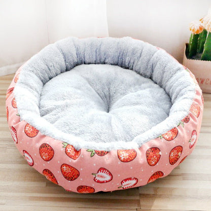 Dog And Cat Litter Padded With Round Cotton - The Vibe Haven
