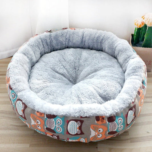 Dog And Cat Litter Padded With Round Cotton - The Vibe Haven