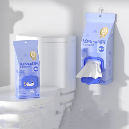 Wet Toilet Paper Household Washable Large Bag Hanging