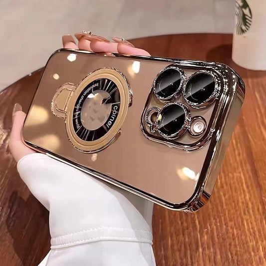 Premium Electroplating Desert Gold Case for iPhone 17/17PROMAX/PRO/AIR