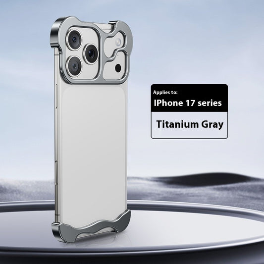 Metal Frameless Phone Case Matte for iPhone 17/17PROMAX/PRO/AIR