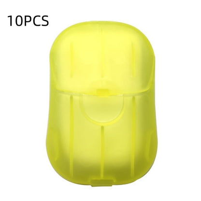 Travel-Friendly Disposable Hand Soap Sheets