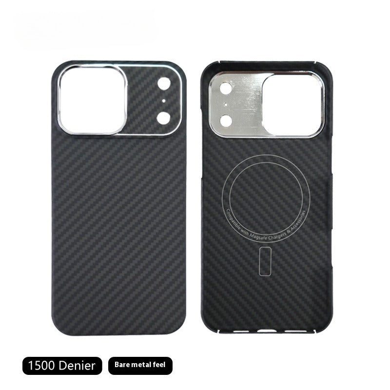 Premium Aramid Carbon Fiber Magnetic Phone Case For iPhone 17 Series