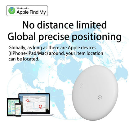 FindMy Wireless Waterproof Locator (Black Edition) works with FindMy - The Vibe Haven