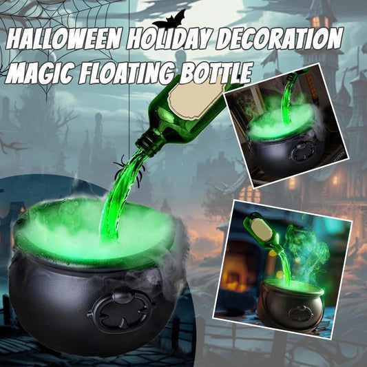 Halloween Black Wizard Bowl Magic Float Bottle And Diffuser Indoor Home Bar Magic Party Horror Ghost Props Halloween Decoration - The Vibe Haven