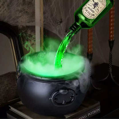 Halloween Black Wizard Bowl Magic Float Bottle And Diffuser Indoor Home Bar Magic Party Horror Ghost Props Halloween Decoration - The Vibe Haven