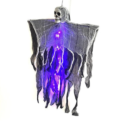Halloween Decorations Horror Hanging Ghost Skull Skeleton Prop Perfect For Home Outdoor Yard Party Supplies Festival Decorations - The Vibe Haven