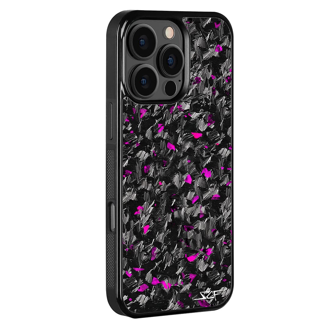 iPhone | Purple Flake Real Forged Carbon Fiber Phone Case | CLASSIC Series - The Vibe Haven
