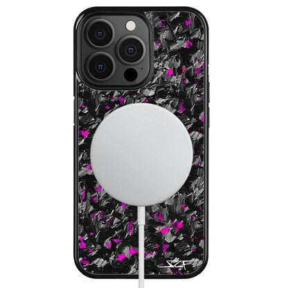 iPhone | Purple Flake Real Forged Carbon Fiber Phone Case | CLASSIC Series - The Vibe Haven