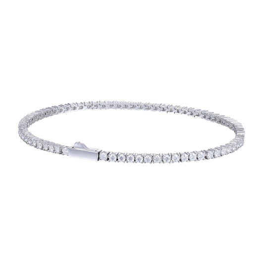 Lévêque Tennis Diamond Bracelet 2mm - The Vibe Haven