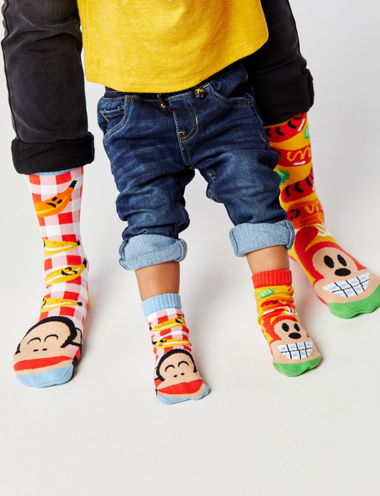 JULIUS & BOB MOM OR DAD AND ME PAUL FRANK SOCK™ SET
