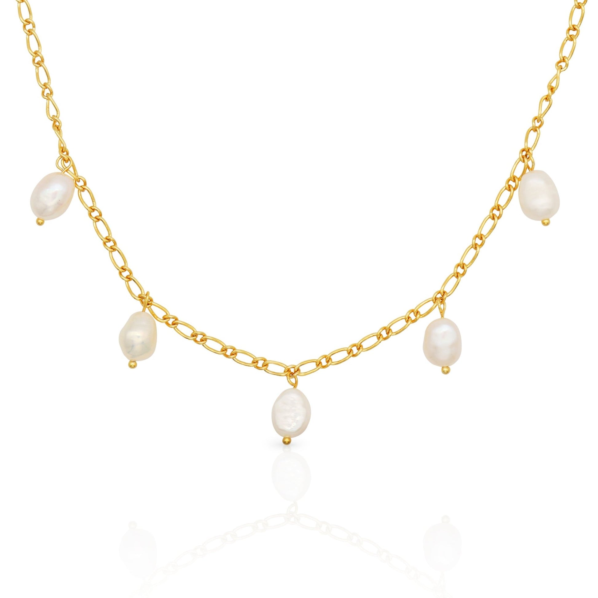 PEARL CHARM 18K GOLD PLATED - The Vibe Haven