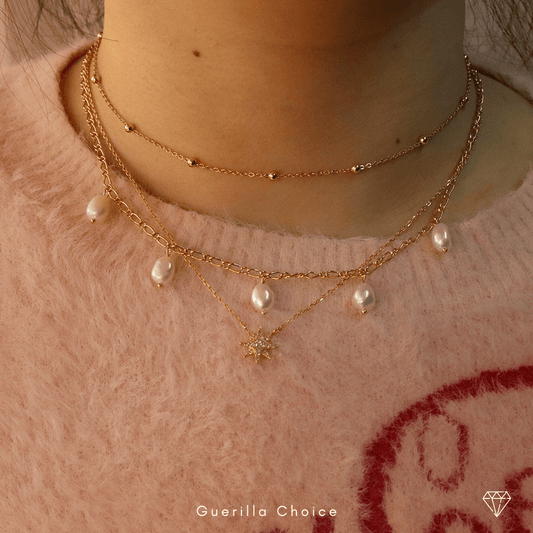 PEARL CHARM 18K GOLD PLATED - The Vibe Haven