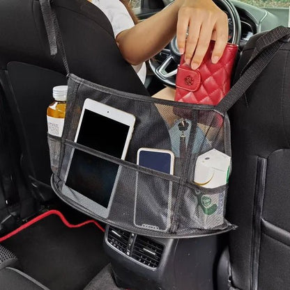 Premium Car Console Organizer & Handbag Holder - The Vibe Haven