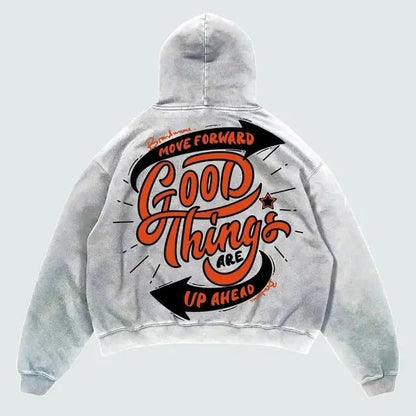 Premium Vintage Printed Hoodie - The Vibe Haven