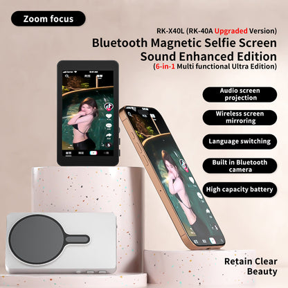RK - X40L Mobile Selfie Screen Projector: The Ultimate Content Creation Monitor - The Vibe Haven