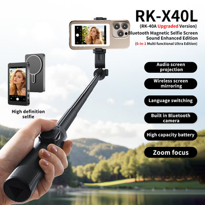 RK - X40L Mobile Selfie Screen Projector: The Ultimate Content Creation Monitor - The Vibe Haven