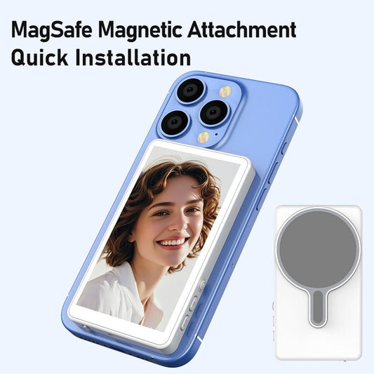 X40A Magnetic Wireless Screen Recorder with HD Display for Creators - The Vibe Haven